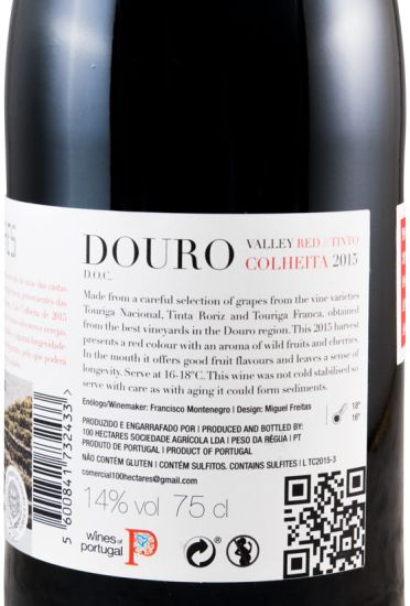 2015 100 Hectares tinto