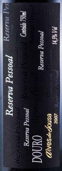 2007 Alves de Sousa Reserva Pessoal tinto