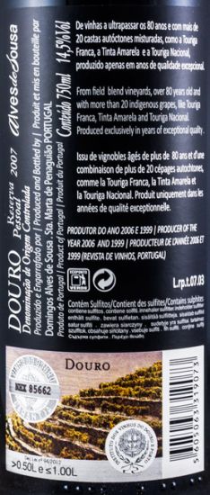 2007 Alves de Sousa Reserva Pessoal tinto