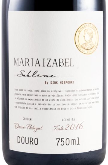 2016 Maria Izabel Sublime by Dirk Niepoort red