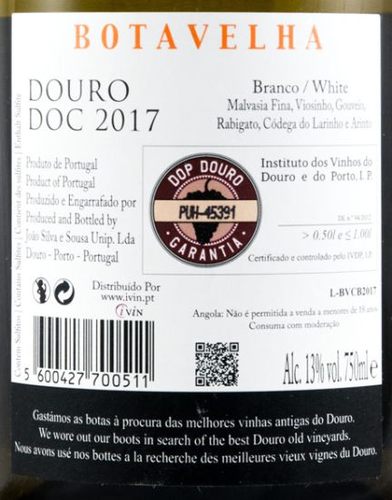 2017 Bota Velha white