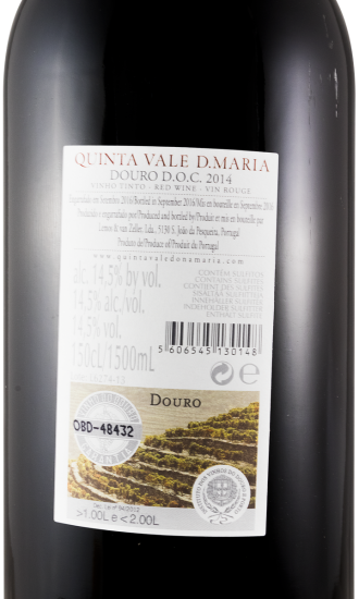 2014 Quinta do Vale Dona Maria tinto 1,5L