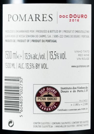 2016 Quinta Nova Pomares red 1.5L