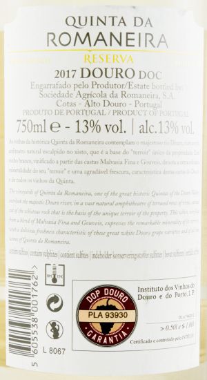 2017 Quinta da Romaneira Reserva white