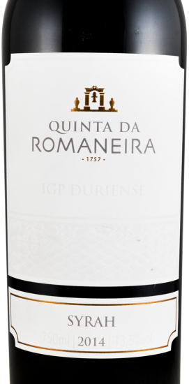 2014 Quinta da Romaneira Syrah red