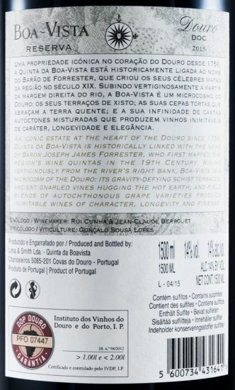 2015 Boa-Vista Reserva tinto 1,5L