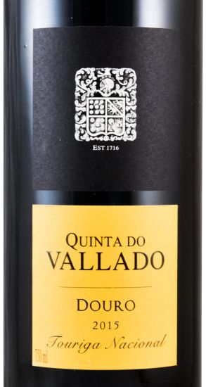 2015 Vallado Touriga Nacional red