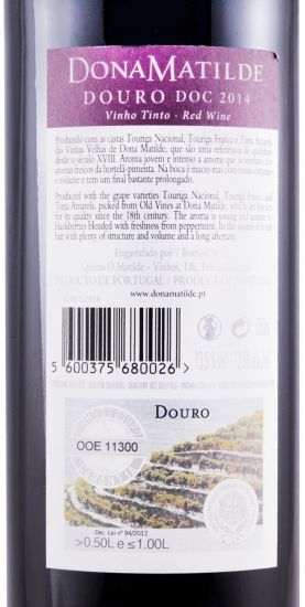 2014 Dona Matilde tinto