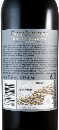 2013 Dona Matilde Reserva tinto