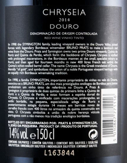 2014 Chryseia tinto 1,5L