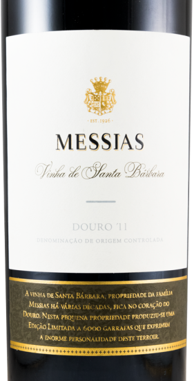 2011 Messias Vinha de Santa Bárbara tinto