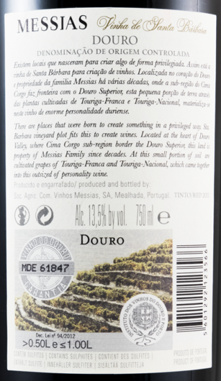 2011 Messias Vinha de Santa Bárbara tinto
