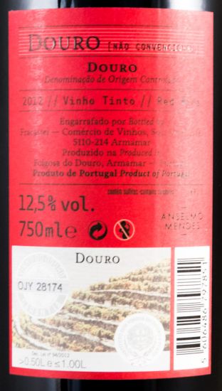 2012 Anselmo Mendes Douro red
