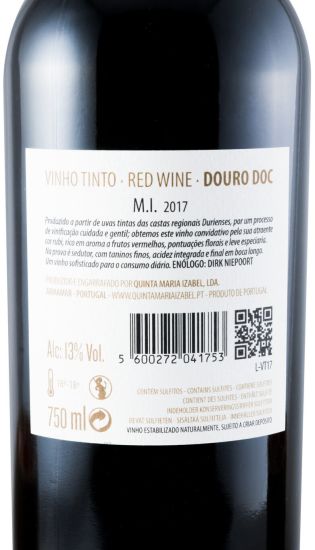 2017 Quinta Maria Izabel MI red