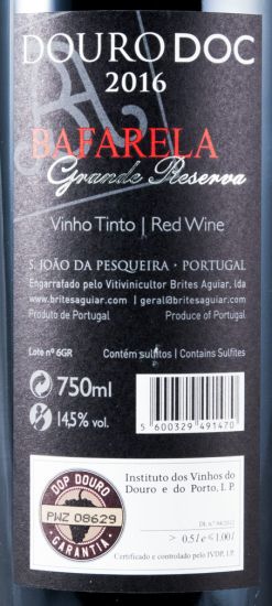 2016 Bafarela Grande Reserva tinto