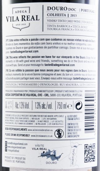 2015 Vila Real red