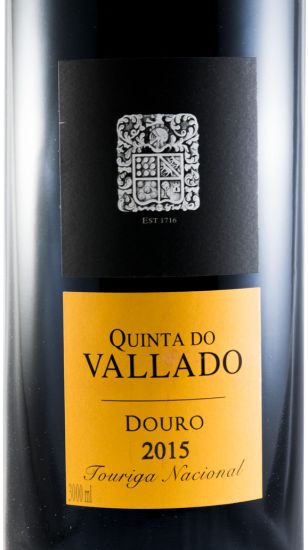 2015 Vallado Touriga Nacional tinto 3L