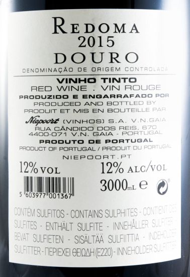 2015 Niepoort Redoma tinto 3L