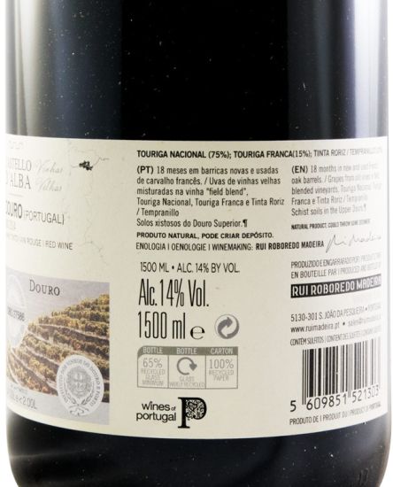 2014 Castello D'Alba Vinhas Velhas Grande Reserva tinto 1,5L