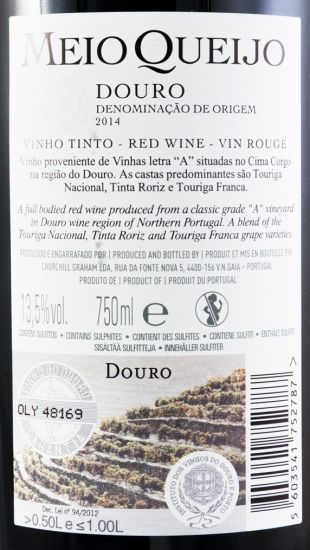 2014 Churchill's Meio Queijo red