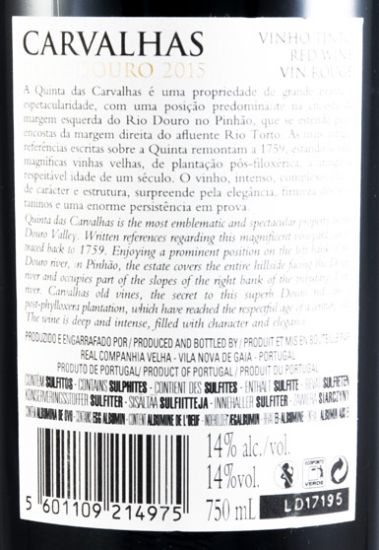 2015 Carvalhas Vinhas Velhas tinto