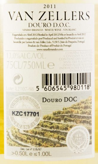 2011 Van Zeller branco