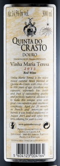2013 Quinta do Crasto Vinha Maria Teresa tinto 3L