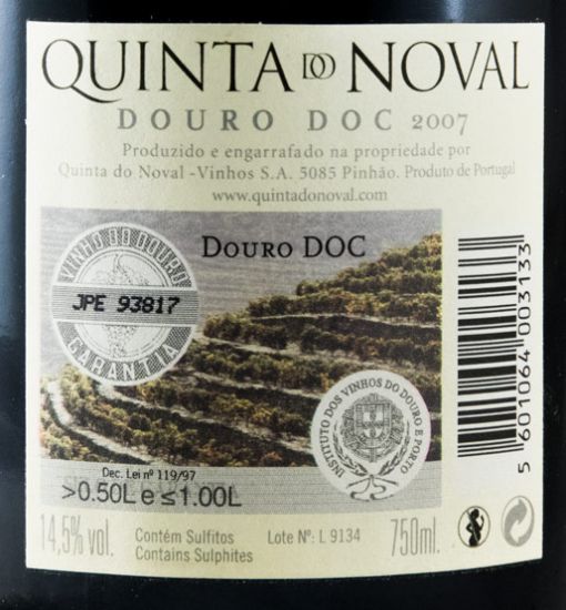 2007 Quinta do Noval red