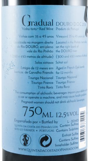 2014 Quinta Costa do Pinhão Gradual tinto