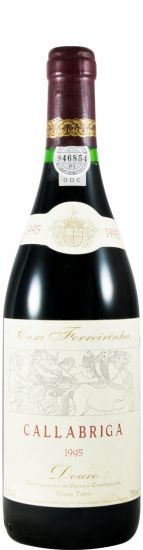 1995 Casa Ferreirinha Callabriga red
