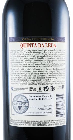 2016 Casa Ferreirinha Quinta da Leda red