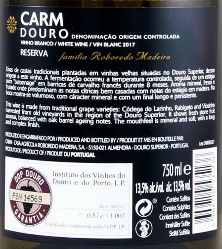 2017 CARM Reserva white