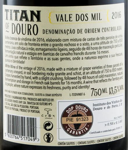 2016 Titan of Douro Vale dos Mil branco
