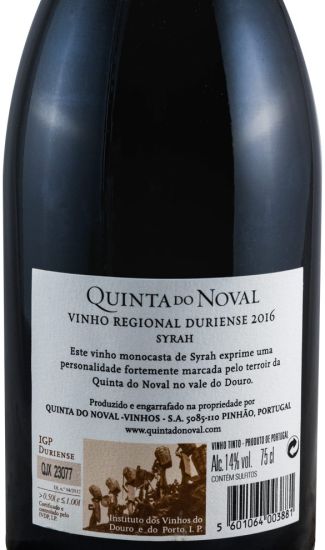 2016 Quinta do Noval Syrah tinto