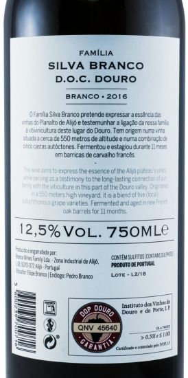 2016 Família Silva Branco branco