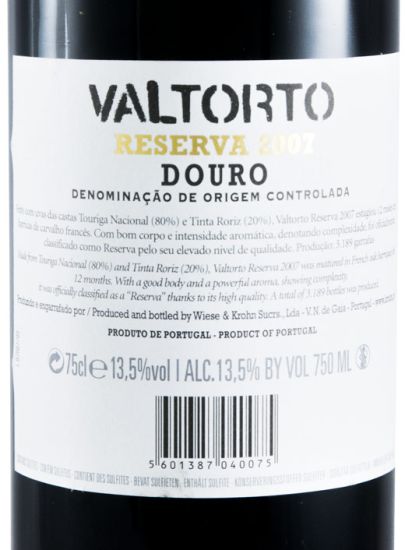 2007 Valtorto Reserva red