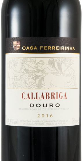 2016 Casa Ferreirinha Callabriga red