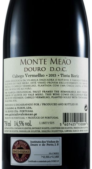 2015 Monte Meão Vinha do Cabeço Vermelho Tinta Roriz red