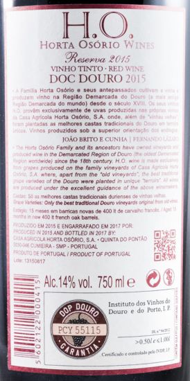 2015 Horta Osório H.O. Reserva red
