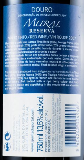 2007 Mural Reserva red