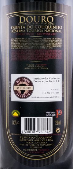 2017 Quinta do Couquinho Touriga Nacional red