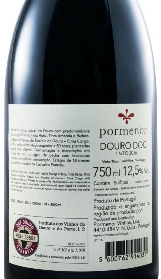 2016 Pormenor tinto