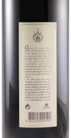 1999 Quinta do Crasto Reserva red