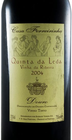 2004 Casa Ferreirinha Quinta da Leda Vinha da Ribeira tinto