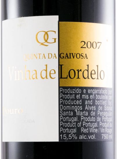 2007 Quinta da Gaivosa Vinha do Lordelo tinto