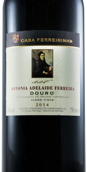 2014 Casa Ferreirinha Antonia Adelaide Ferreira red