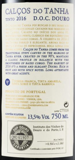 2016 Calços do Tanha tinto