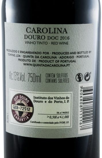 2016 Carolina tinto