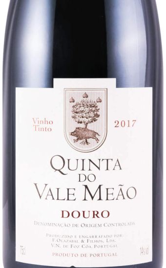 2017 Quinta do Vale Meão red