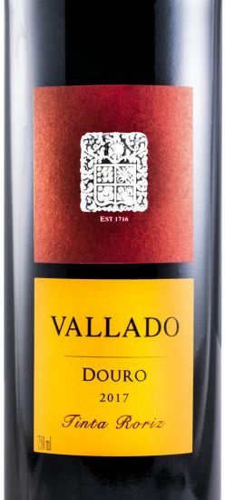 2017 Vallado Tinta Roriz red